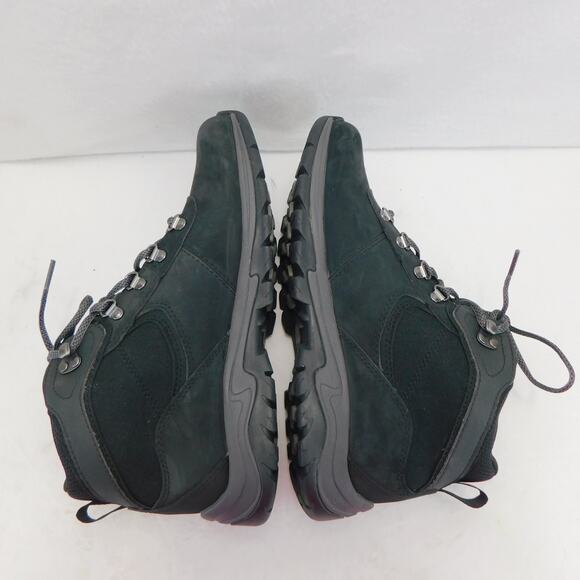 Timberland Women's Black Mt. Maddsen Mid Waterproof Hiking Boots Size 9 - New - Picture 11 of 14